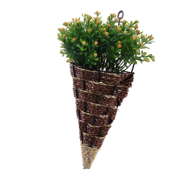 european style rattan flower basket wicker wall hanging flower pot planter for wall decoration
european style rattan flower basket wicker wall hanging flower pot planter for wall decoration
