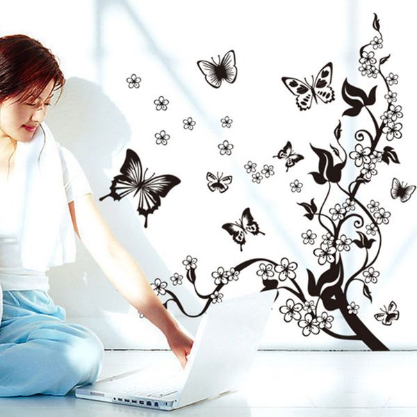 decorative butterfly flower branch home easy apply wall sticker mural background removable adhesive diy waterproof art pvc
decorative butterfly flower branch home easy apply wall sticker mural background removable adhesive diy waterproof art pvc