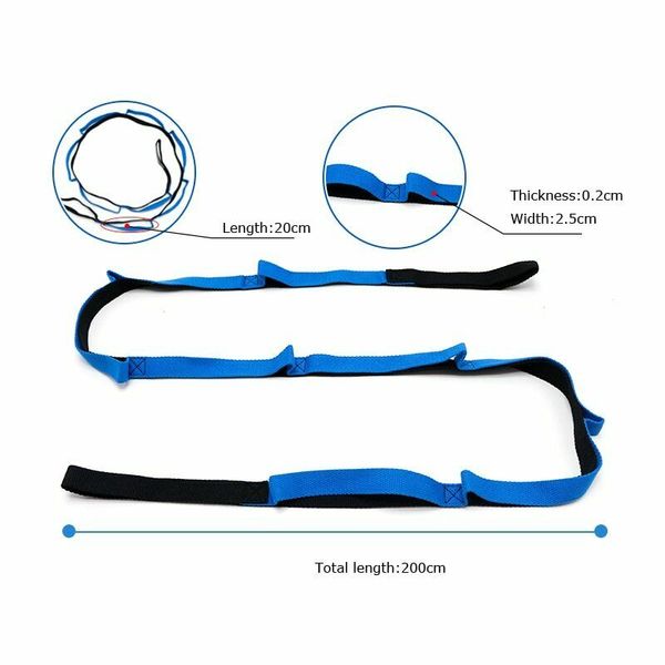 multifunctional yoga resistance bands exercise belt relieve stress soft durable shape blue marking exercise belt
multifunctional yoga resistance bands exercise belt relieve stress soft durable shape blue marking exercise belt