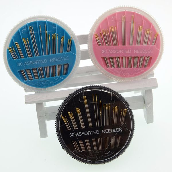 30pcs/set assorted hand sewing needles embroidery mending craft quilt sew case 3 colors
30pcs/set assorted hand sewing needles embroidery mending craft quilt sew case 3 colors