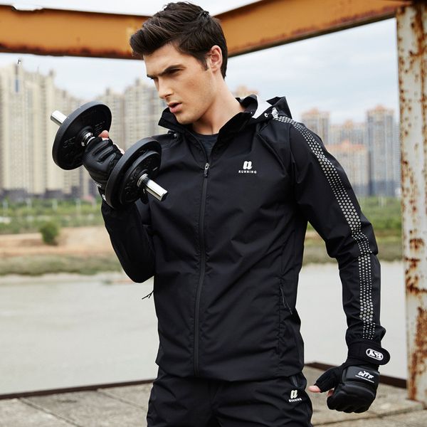 men illuminate lose weight sauna suit sweat fitness running jogging sport quick dry jackets and pants suit workouts clothes, Black;blue
men illuminate lose weight sauna suit sweat fitness running jogging sport quick dry jackets and pants suit workouts clothes, Black;blue
