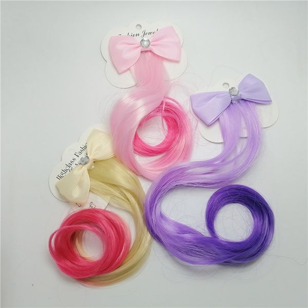 child cute bow crystal elastic hair band rubber band hair accessories kids wig headband girls twist braid rope headdress
child cute bow crystal elastic hair band rubber band hair accessories kids wig headband girls twist braid rope headdress