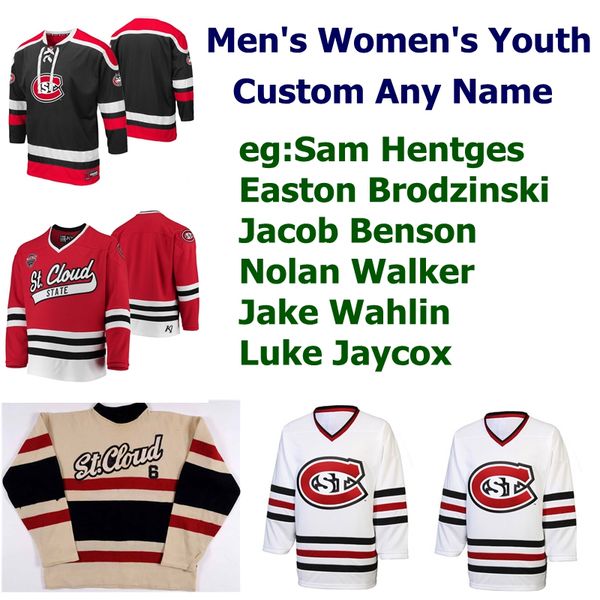 st. cloud state huskies college hockey jerseys women's sam hentges jersey jacob benson nolan walker jon lizotte nick perbix custom stit, Black;red
st. cloud state huskies college hockey jerseys women's sam hentges jersey jacob benson nolan walker jon lizotte nick perbix custom stit, Black;red