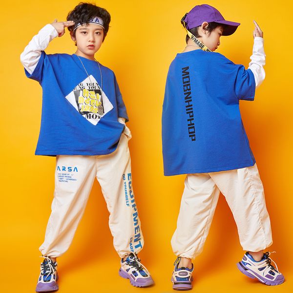 loose jazz dance costumes boys street dance practice wear performance clothing kids printing stage hip hop rave outfit dc3109, Black;red
loose jazz dance costumes boys street dance practice wear performance clothing kids printing stage hip hop rave outfit dc3109, Black;red
