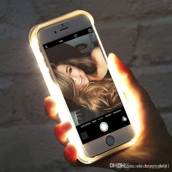 factory price luminous illuminated flashlight led light selfie fill light cell phone case phone cover for iphone e41
factory price luminous illuminated flashlight led light selfie fill light cell phone case phone cover for iphone e41