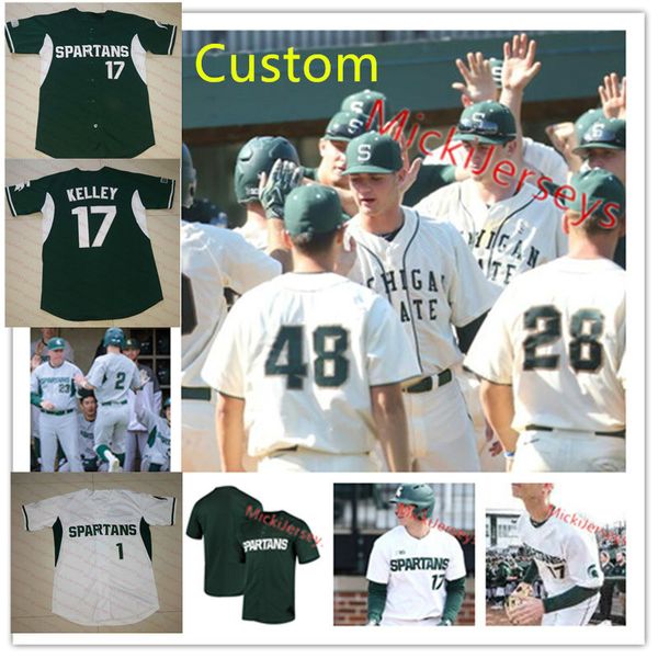mens custom michigan state spartans baseball jersey justin antoncic dan chmielewski zaid walker royce ando reese trahey zach iverson jersey, Black
mens custom michigan state spartans baseball jersey justin antoncic dan chmielewski zaid walker royce ando reese trahey zach iverson jersey, Black