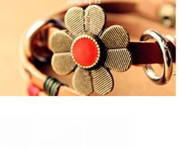 new leather bracelets fashion retro flowers take debit ethnic style imitation leather bracelet 345, Golden;silver
new leather bracelets fashion retro flowers take debit ethnic style imitation leather bracelet 345, Golden;silver