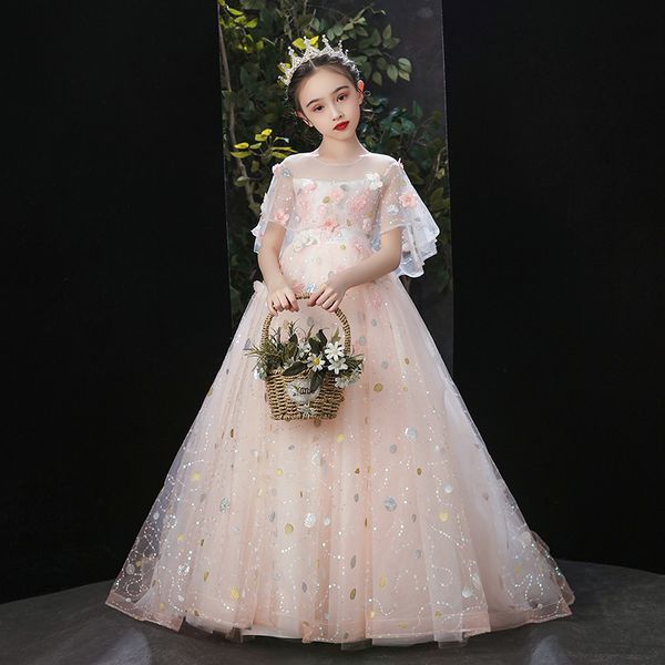 3~14t girls children korean sweet luxury model show catwalk piano costumes first communication princess long tail evening dress, Red;yellow
3~14t girls children korean sweet luxury model show catwalk piano costumes first communication princess long tail evening dress, Red;yellow