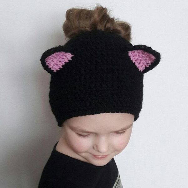 animal cartoon crochet casual child headgear messy bun ponytail beanie girls wool knitted ear protection baby girls hooded caps
animal cartoon crochet casual child headgear messy bun ponytail beanie girls wool knitted ear protection baby girls hooded caps