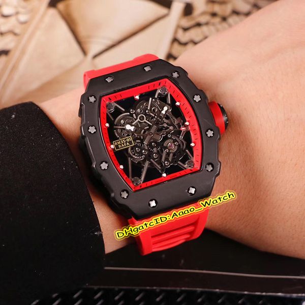 New titanium teel ca e rm35 01 35 01 keleton dial japan miyota automatic men watch red inner red rubber gent watche high quality
New titanium teel ca e rm35 01 35 01 keleton dial japan miyota automatic men watch red inner red rubber gent watche high quality