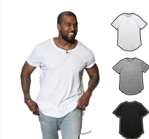 men's t shirt kanye west extended t-shirt men's clothing curved hem long line tees hip hop urban blank justin bieber designer shi, White;black
men's t shirt kanye west extended t-shirt men's clothing curved hem long line tees hip hop urban blank justin bieber designer shi, White;black