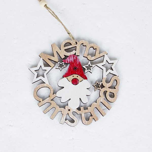 party door window christmas santa claus elk hanging ornament tree pendant wooden crafts hollowed-out home decoration
party door window christmas santa claus elk hanging ornament tree pendant wooden crafts hollowed-out home decoration