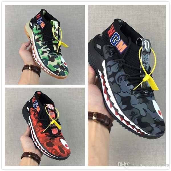 HOT Damian Lillard 4 x DAME PACK Shark Camouflage Running Shoe Green Red Brown Upper Quality Classic Sport Sneaker
HOT Damian Lillard 4 x DAME PACK Shark Camouflage Running Shoe Green Red Brown Upper Quality Classic Sport Sneaker