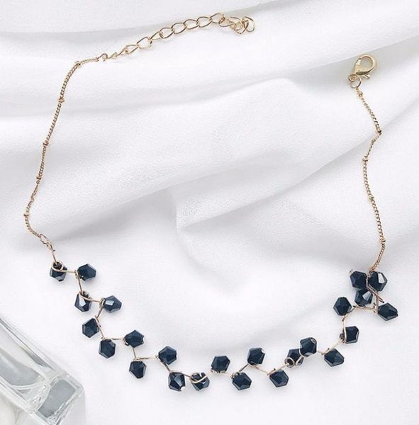 elegant clear dark blue acrylic leaf choker necklace for women anniversary gift for fashion lady women girl, Golden;silver
elegant clear dark blue acrylic leaf choker necklace for women anniversary gift for fashion lady women girl, Golden;silver