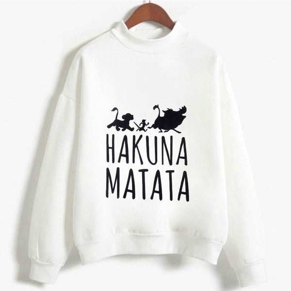 cute hakuna matata graphic hoodies sweatshirt women letter print kpop clothes funny casual o-neck long sleeve shirt white hoodie, Black
cute hakuna matata graphic hoodies sweatshirt women letter print kpop clothes funny casual o-neck long sleeve shirt white hoodie, Black