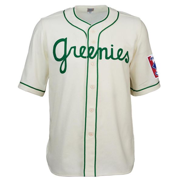 Greenville Greenies 1939 Home Jersey 100% Stitched Embroidery Logos Vintage Baseball Jerseys Custom Any Name Any Number Free Shipping
Greenville Greenies 1939 Home Jersey 100% Stitched Embroidery Logos Vintage Baseball Jerseys Custom Any Name Any Number Free Shipping