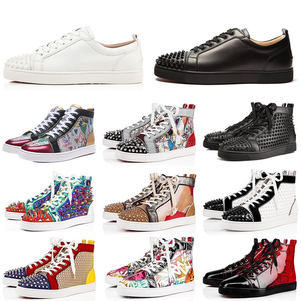 2020 designer casual shoes men women red bottoms low cut suede pike luxury fashion party wedding crystal leather flat sneakers 36-46, Black
2020 designer casual shoes men women red bottoms low cut suede pike luxury fashion party wedding crystal leather flat sneakers 36-46, Black