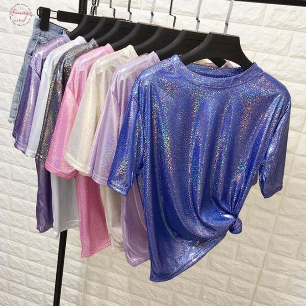 fashion womens t shirts shiny summer short sleeve shirts party o neck ladies sequined pink white t shirts casual tees
fashion womens t shirts shiny summer short sleeve shirts party o neck ladies sequined pink white t shirts casual tees