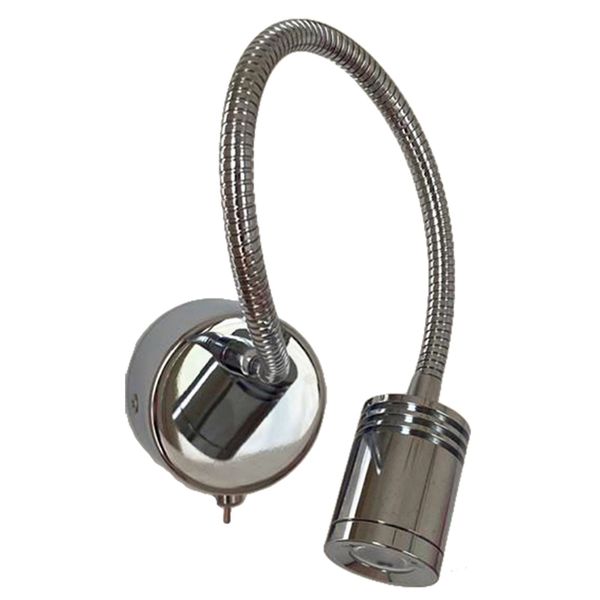 ch wall mount headboard led reading lamp grooved cylindrical head narrow beam built-in driver 3w integral chip chrome finish for room indoor
ch wall mount headboard led reading lamp grooved cylindrical head narrow beam built-in driver 3w integral chip chrome finish for room indoor
