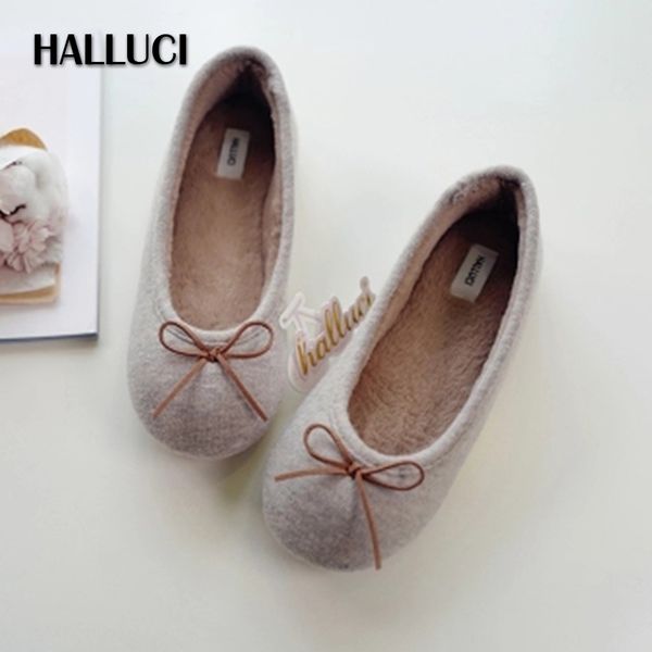 slippers khaki knitted home women shoes soft bow-knot short plush insole keep warm bedroom non-slip for, Black
slippers khaki knitted home women shoes soft bow-knot short plush insole keep warm bedroom non-slip for, Black