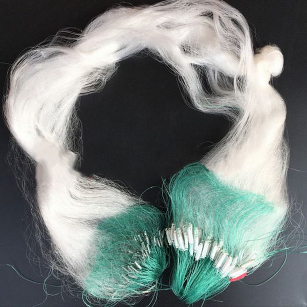 35*1m three layer large mesh gill net trap fishing net with sinkers and float trammel strong nylon fishing network tools
35*1m three layer large mesh gill net trap fishing net with sinkers and float trammel strong nylon fishing network tools