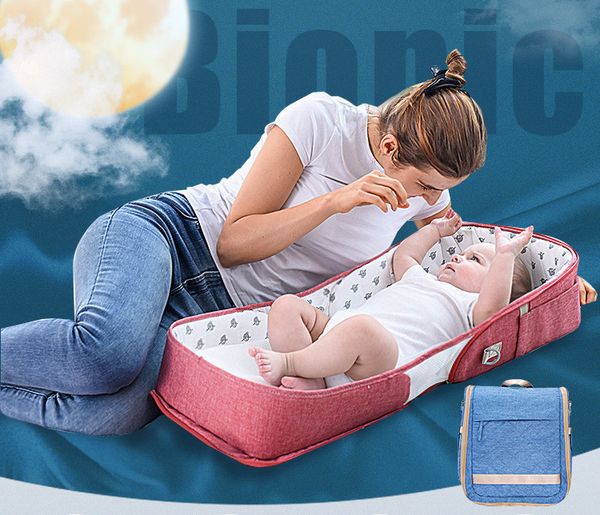 muiltifunctional shouder bag type baby portable bed foldable newborn baby travel crib carry-on nest bed diaper bag for
muiltifunctional shouder bag type baby portable bed foldable newborn baby travel crib carry-on nest bed diaper bag for