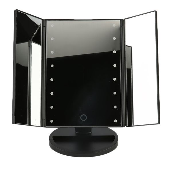 16 led lighted makeup mirror led touch screen table deskmakeup 3 folding adjustable mirror cosmetic make up tool kit 2019
16 led lighted makeup mirror led touch screen table deskmakeup 3 folding adjustable mirror cosmetic make up tool kit 2019