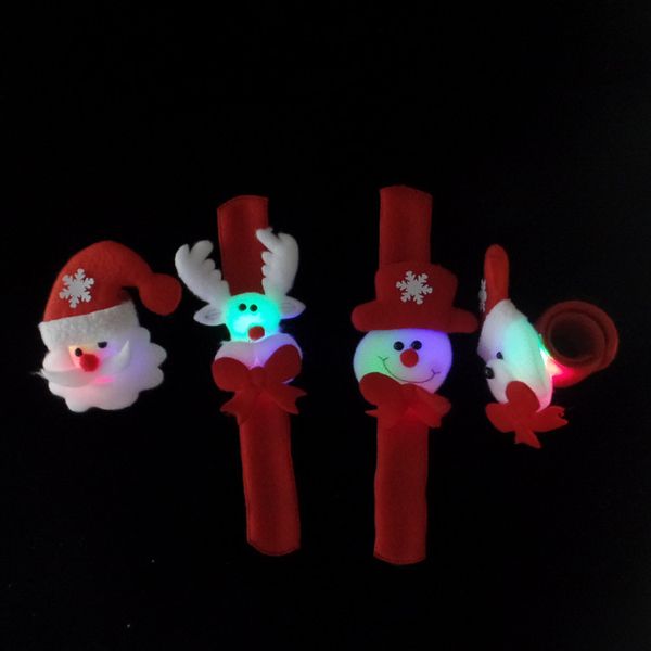 led christmas slap bracelets gift toy santa claus slaps light circle bracelet wristhand decoration ornament for party
led christmas slap bracelets gift toy santa claus slaps light circle bracelet wristhand decoration ornament for party