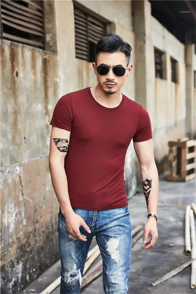 designer tshirts summer short sleeve o neck casual print solid color mens, White;black
designer tshirts summer short sleeve o neck casual print solid color mens, White;black