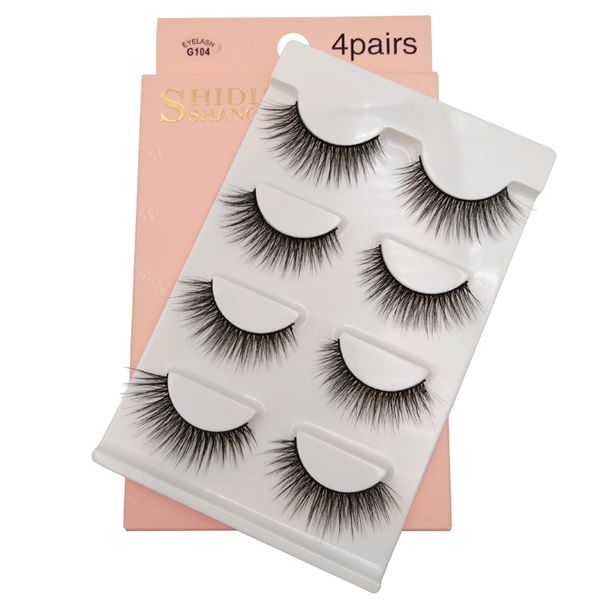false eyelashes shidishangpin 3d mink natrual lashes soft reasuble faux cils makeup full strip
false eyelashes shidishangpin 3d mink natrual lashes soft reasuble faux cils makeup full strip