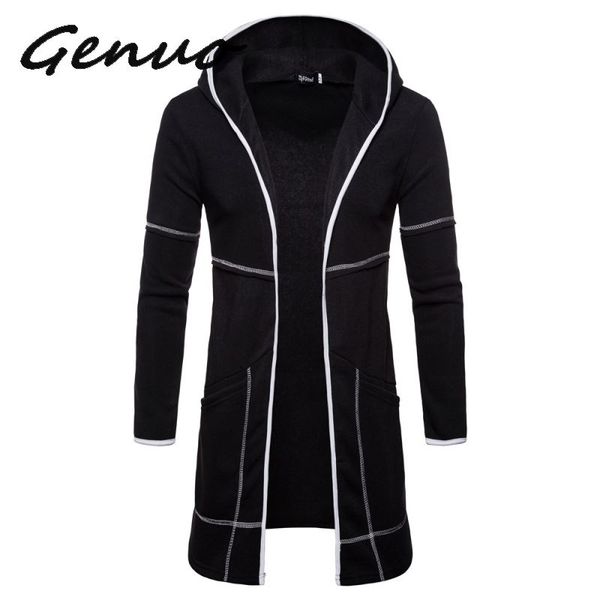 men's sweater long large pocket hooded cardigan fashion windproof casual europe size coat drop shipping discount clothes, White;black
men's sweater long large pocket hooded cardigan fashion windproof casual europe size coat drop shipping discount clothes, White;black