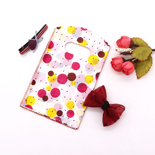 2019 new design wholesale 100pcs 9*15cm color dot small present jewelry packaging display bags plastic gift bags, Pink;blue
2019 new design wholesale 100pcs 9*15cm color dot small present jewelry packaging display bags plastic gift bags, Pink;blue