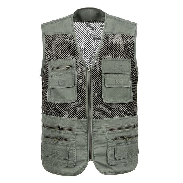 men's vests large size 2021 mesh quick-drying male with many pockets mens breathable multi-pocket fishing vest work sleeveless jacket, Black;white
men's vests large size 2021 mesh quick-drying male with many pockets mens breathable multi-pocket fishing vest work sleeveless jacket, Black;white