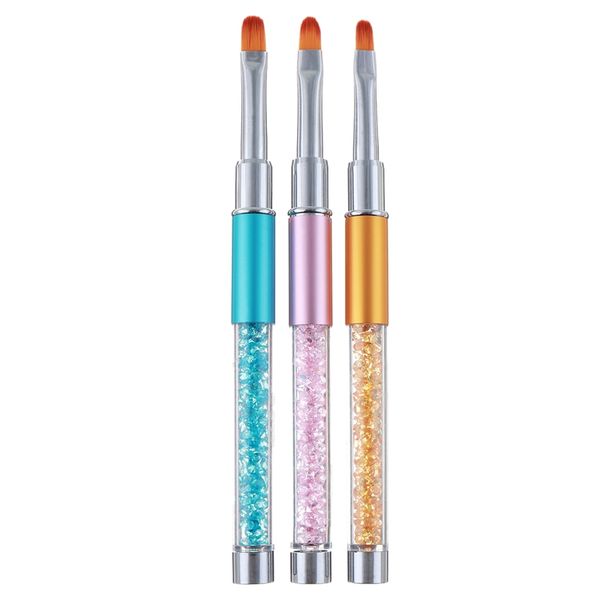 3pcs/set nail art acrylic uv gel extension builder rhinestone painting brush lines liner pattern drawing pen manicure tool 02, Silver
3pcs/set nail art acrylic uv gel extension builder rhinestone painting brush lines liner pattern drawing pen manicure tool 02, Silver
