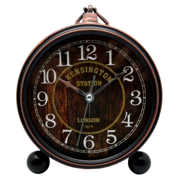 винтажный стиль ретро будильник на рабочем столе non ticking металлический корпус 13 см
винтажный стиль ретро будильник на рабочем столе non ticking металлический корпус 13 см