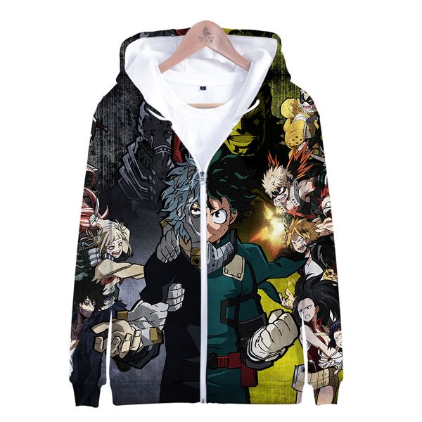 frdun 3d my hero academia hoodie zipper sweatshirt highstreet 2019 new fashion hoodies zipper casual harajuku sweatshirt, Black
frdun 3d my hero academia hoodie zipper sweatshirt highstreet 2019 new fashion hoodies zipper casual harajuku sweatshirt, Black