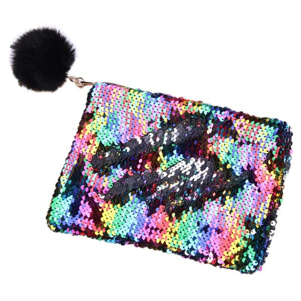 women sequins cosmetic bag large capacity clutch handbag evening clutch envelope bag blingbling makeup pouch
women sequins cosmetic bag large capacity clutch handbag evening clutch envelope bag blingbling makeup pouch