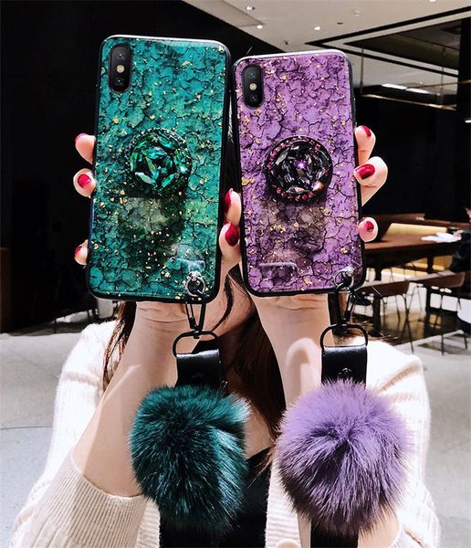 luxury epoxy shiny phone case for iphone x xr xs max 7 8 samsung s10 note9 j4 2018 with hairball airbag diamond bracket
luxury epoxy shiny phone case for iphone x xr xs max 7 8 samsung s10 note9 j4 2018 with hairball airbag diamond bracket