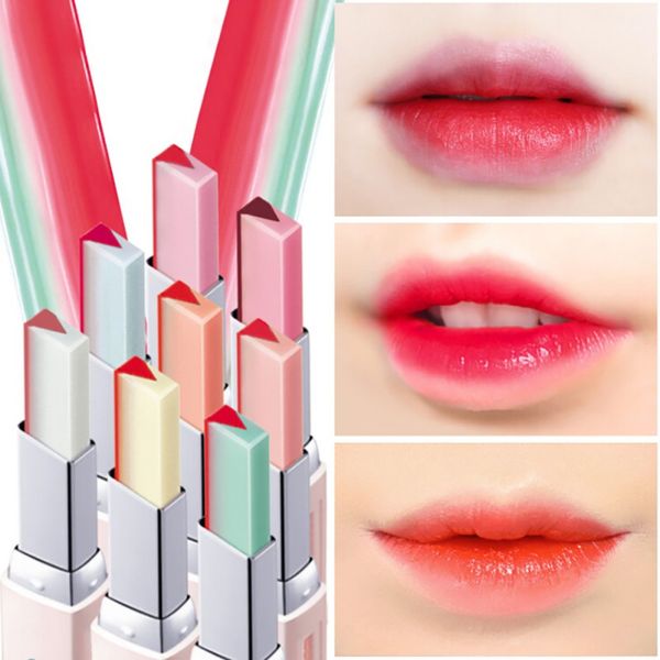 8 color double gradient lipstick v cutting two tone tint silky moisturzing nourishing lipsticks easy to wear makeup maquiagem
8 color double gradient lipstick v cutting two tone tint silky moisturzing nourishing lipsticks easy to wear makeup maquiagem