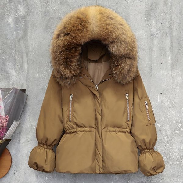 jacket white woman duck hooded racoon fur collar winter coat womens down jackets brands parka chaqueta mujer kj524, Black
jacket white woman duck hooded racoon fur collar winter coat womens down jackets brands parka chaqueta mujer kj524, Black