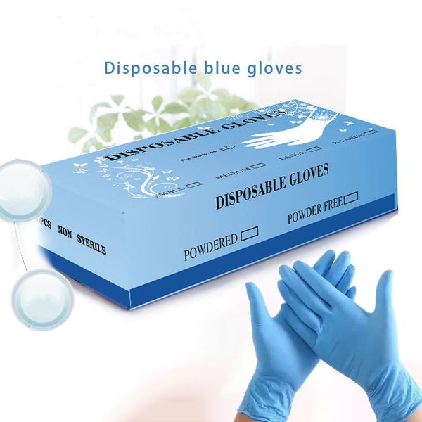 High Quality Disposable Protective Gloves Nitrile Gloves Blue Waterproof Acidproof Disposable Nitrile Gloves DHL Free Shipping
High Quality Disposable Protective Gloves Nitrile Gloves Blue Waterproof Acidproof Disposable Nitrile Gloves DHL Free Shipping