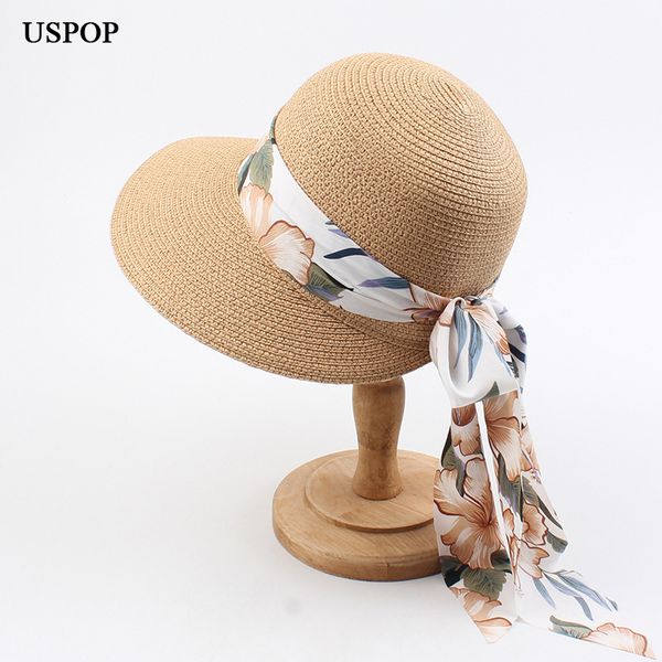 uspop 2020 new women hats summer straw sun hats romantic long chiffon print ribbon beach wide brim straw hat, Blue;gray
uspop 2020 new women hats summer straw sun hats romantic long chiffon print ribbon beach wide brim straw hat, Blue;gray