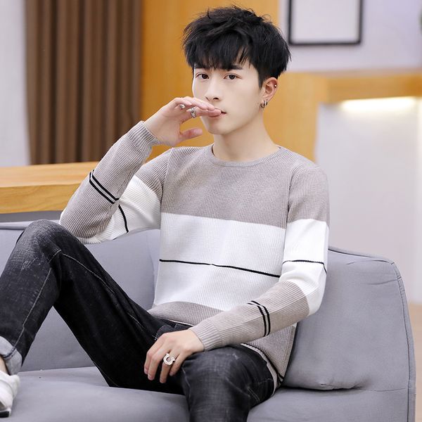 new patchwork sweaters men casual autumn winter o-neck pullovers knitted slim fit long sleeve shirt mens sweaters male clothing, White;black
new patchwork sweaters men casual autumn winter o-neck pullovers knitted slim fit long sleeve shirt mens sweaters male clothing, White;black