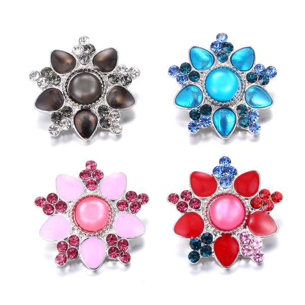 10pcs/lot rhinestone flower 18mm snap buttons jewelry crystal buttons snap jewelry fit 18mm bracelet necklace, Golden;silver
10pcs/lot rhinestone flower 18mm snap buttons jewelry crystal buttons snap jewelry fit 18mm bracelet necklace, Golden;silver