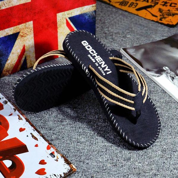 mnycxen slipper men summer stripe flip flops shoes sandals male slipper flip-flops casual weaving flat beach home shoes z70, Black
mnycxen slipper men summer stripe flip flops shoes sandals male slipper flip-flops casual weaving flat beach home shoes z70, Black