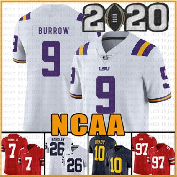 lsu tigers jersey 9 burrow clemson joe 16 trevor lawrence 9 travis etienne jr. ncaa american football jerseys tom brady university, Black
lsu tigers jersey 9 burrow clemson joe 16 trevor lawrence 9 travis etienne jr. ncaa american football jerseys tom brady university, Black
