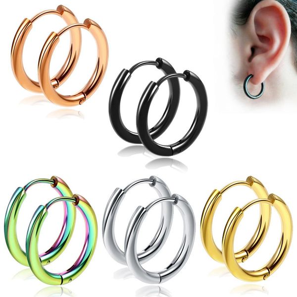 small round earrings 316l stainless steel earrings for women men ear clip simple circle earrings statement jewelry, Golden;silver
small round earrings 316l stainless steel earrings for women men ear clip simple circle earrings statement jewelry, Golden;silver