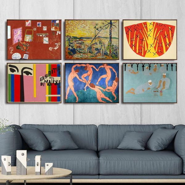 canvas hd prints modern pictures wall art french henri matisse painting home decor modular nordic abstrct poster for living room
canvas hd prints modern pictures wall art french henri matisse painting home decor modular nordic abstrct poster for living room
