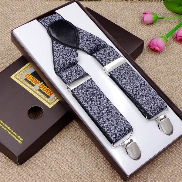 2020 men's suspenders trousers s men's elastic sling strap shoulder strap shoulder straps belt belt waist chain, Black;brown
2020 men's suspenders trousers s men's elastic sling strap shoulder strap shoulder straps belt belt waist chain, Black;brown