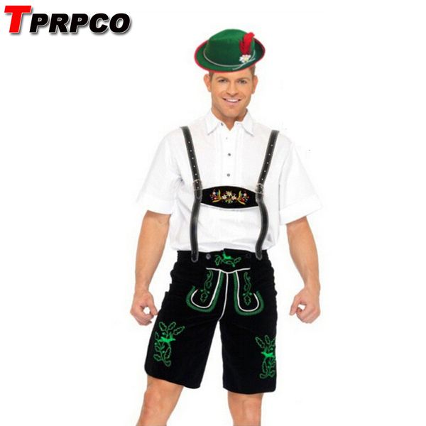 tprpco oktoberfest costume mens lederhosen octoberfest bavarian beer clothes nl1851, Black;red
tprpco oktoberfest costume mens lederhosen octoberfest bavarian beer clothes nl1851, Black;red